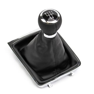 Cuero Palanca De Cambio Perilla Funda para VW