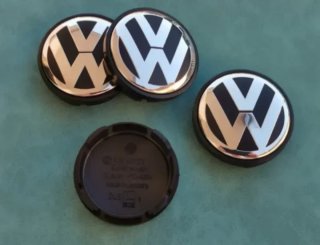 Vw Tapabujes 56mm Centro Llantas Polo Golf 7,5
