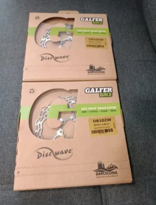 2 Discos de Freno Galfer Disc Wave 160 nuevos