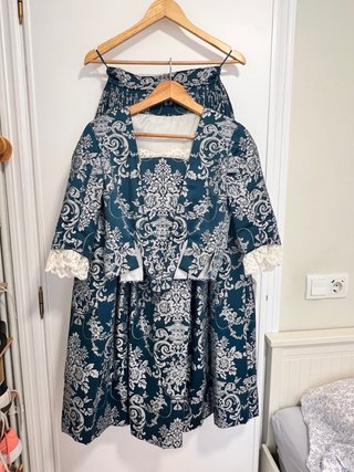 Traje de Fallera Azul