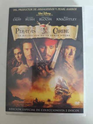 DVD Piratas del Caribe: La Maldición