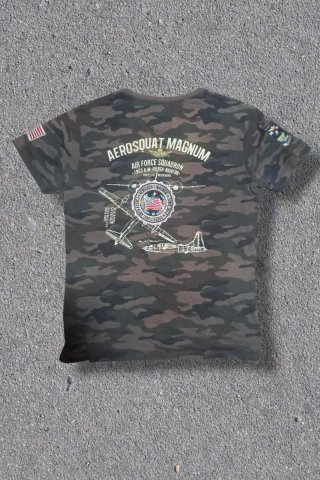 Camiseta Geographical Norway Camuflaje Talla L