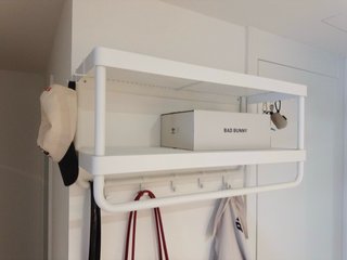Colgador con estante IKEA MACKAPAR