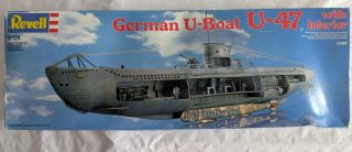 Maqueta Submarino Revell U-47 Escala 1/125