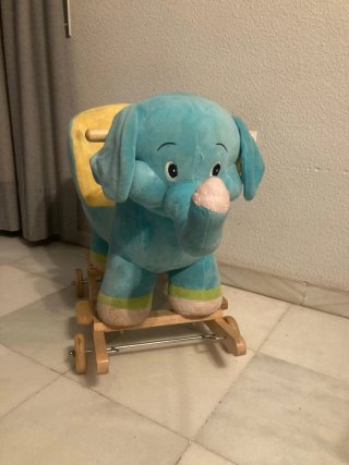 Balancín y correpasillos elefante