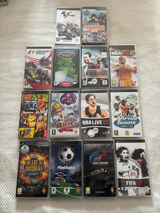 Juegos PSP originales: FIFA, Gran Turismo y más