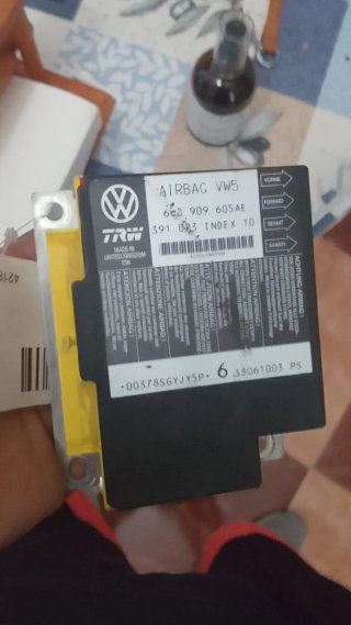 Centralita Airbag VW5 TRW 6Q0 909 605 AE