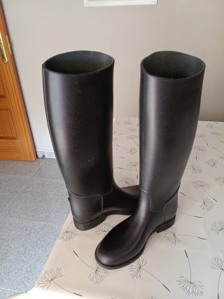 Botas de montar a caballo negras