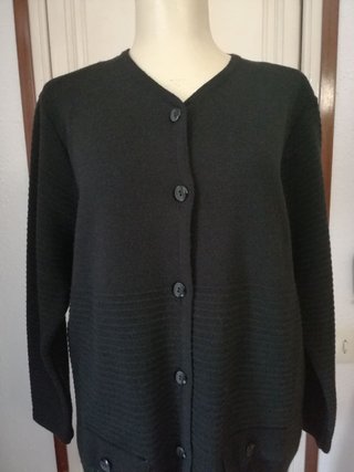Chaqueta de punto negra Mazorka