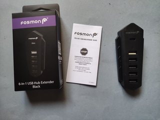 Hub per PS5 fat con 6 porte USB