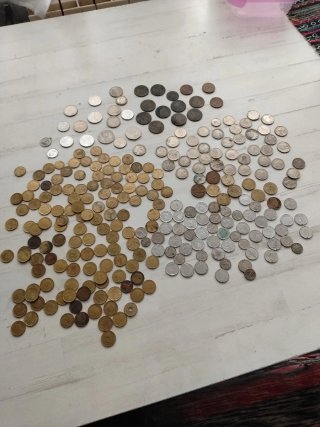 Lote de monedas antiguas