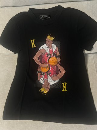 Camiseta Mister Tee Negra Talla XS