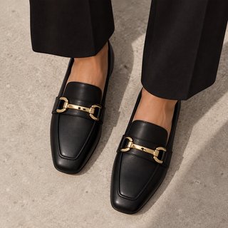Mocasines Negros Parfois Talla 39
