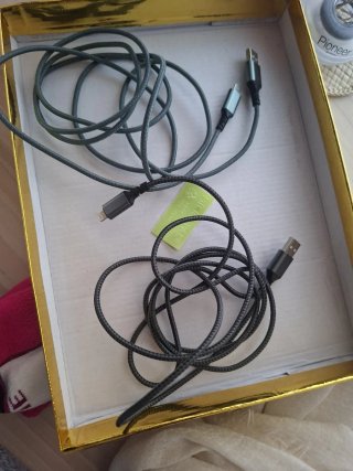 2 Cables de carga para iPhone (2 metros)