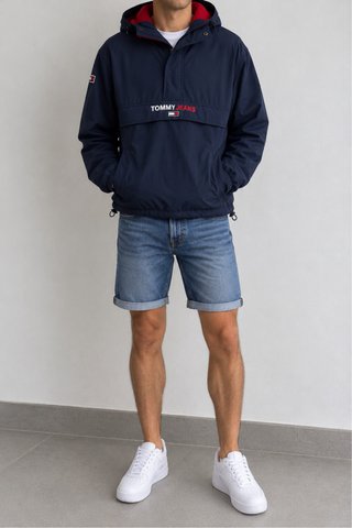 Anorak Half-Zip Tommy Jeans Azul Marino