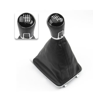 Cuero Palanca De Cambio Perilla Funda para VW Golf