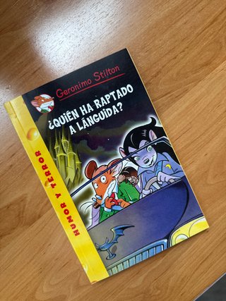 Libro Gerónimo Stilton quien ha raptado a Languida