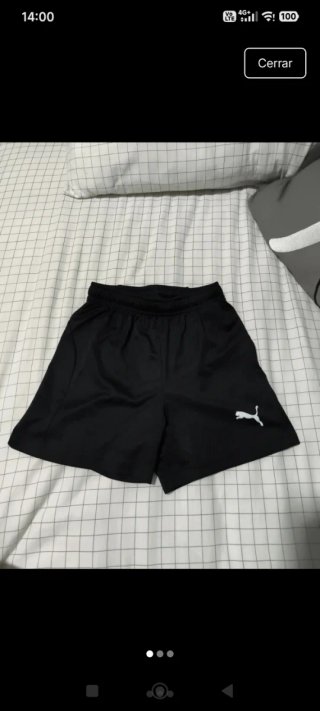 Pantalón corto Puma talla 7-8 años