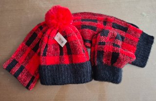 Conjunto Gorro, Bufanda y Manoplas