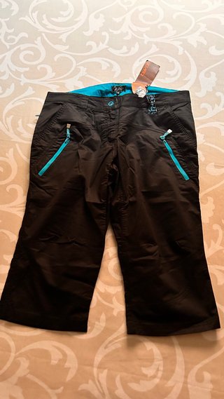Pantalón pirata de montaña negro
