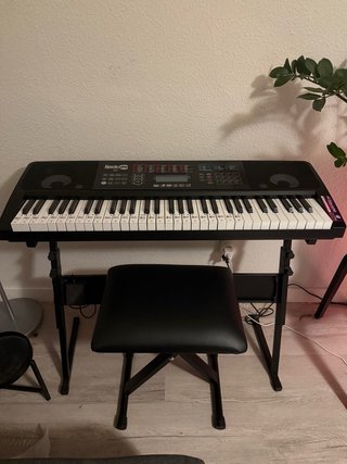 Teclado Rockjam RJ761 con Soporte, banco, funda