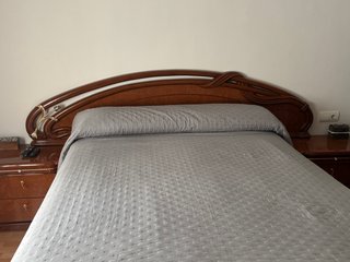 Cabecero de madera clásico