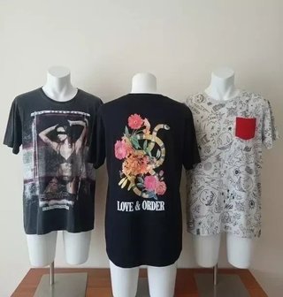 Lote 3 Camisetas Talla L y XL
