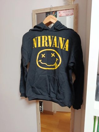 Sudadera Nirvana Negra