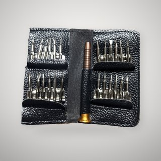 Kit destornilladores de precisión 25 piezas con fu