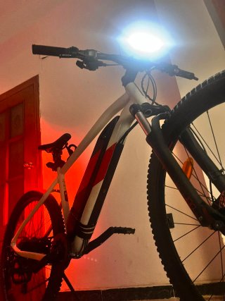 Bicicleta Eléctrica de Montaña Blanca