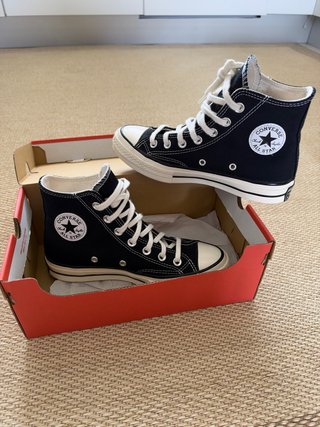 Converse Chuck 70 High Top Negras T 36.5