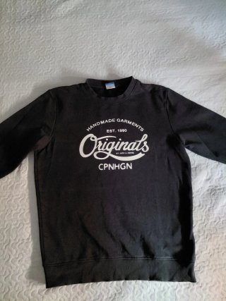Sudadera Jack & Jones Originals Negra
