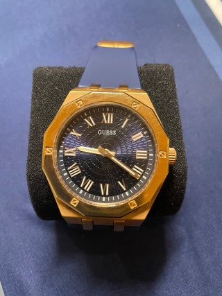 Reloj Guess Dorado y Azul