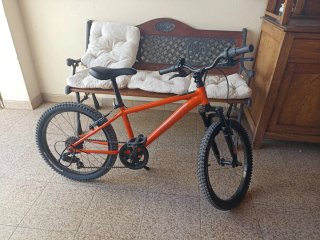 Bicicleta Infantil 20 pulgadas Naranja