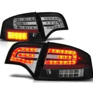 Pilotos traseros Led Transparentes para Audi A4 B7