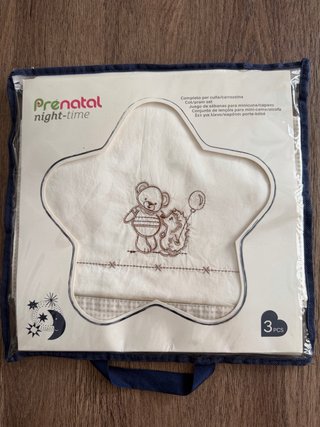 Juego de Sábanas Prenatal para Minicuna