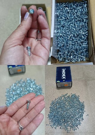 Lote Tornillería (Madera, Rosca Chapa, Parcial)