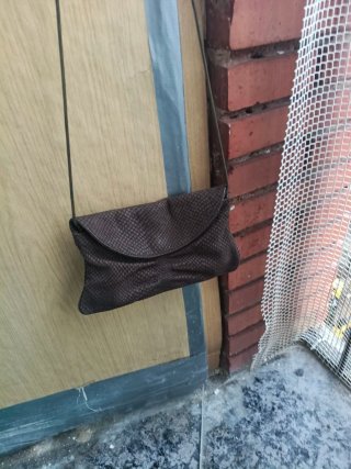 Bolso Bambula de Piel de Serpiente.