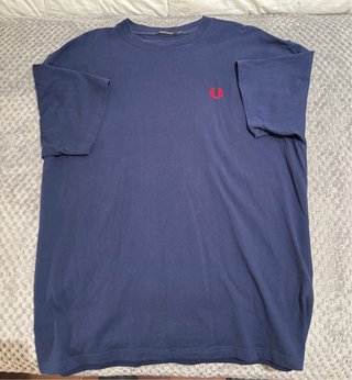 Camiseta Fred Perry Azul Talla XL