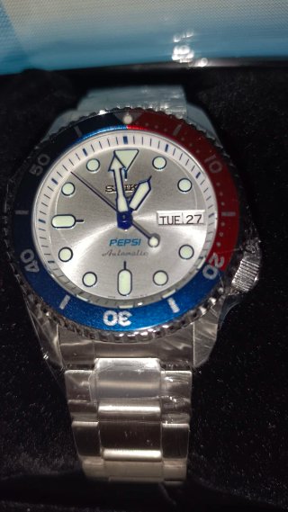 Reloj Seiko Pepsi Edición Limitada