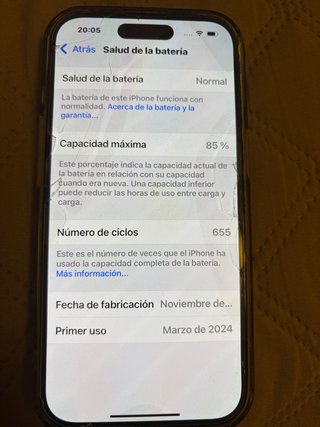 iPhone 15 128GB Negro