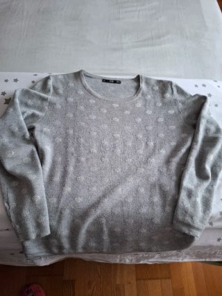 Jersey Gris Mango Talla S