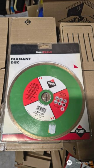 Disco de diamante RUBI CEV-200