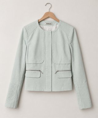 Chaqueta Stradivarius Verde Agua Talla S