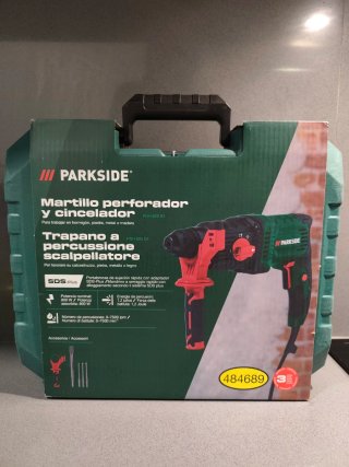 Martillo Perforador y Cincelador Parkside PBH