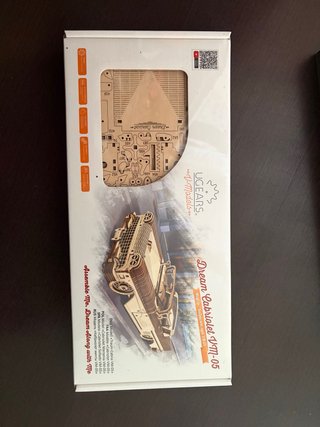 Puzzle 3D Madera Ugears Dream Cabriolet VM-05