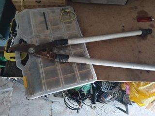 Tijeras de podar de mango largo