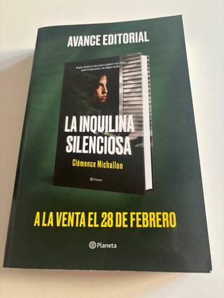Libro “La inquilina silenciosa”