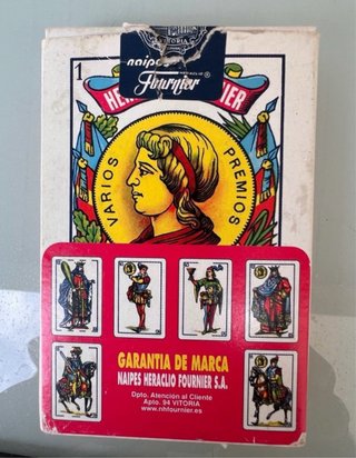 2 Barajas de Cartas Españolas Fournier