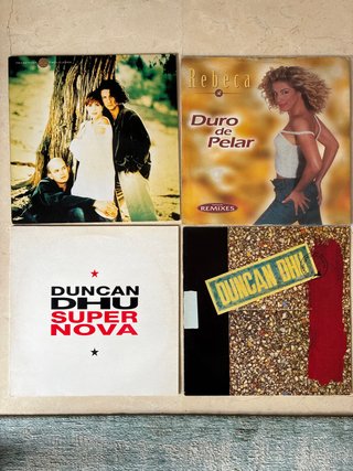 Lote de 4 Vinilos Pop Rock Español